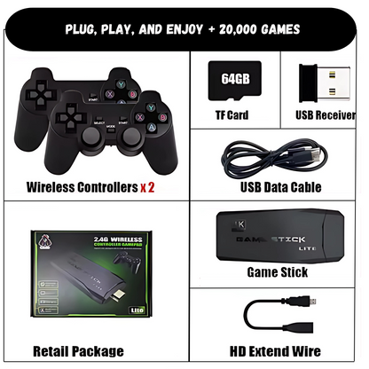 Console HDMI + 20,000 GAMES